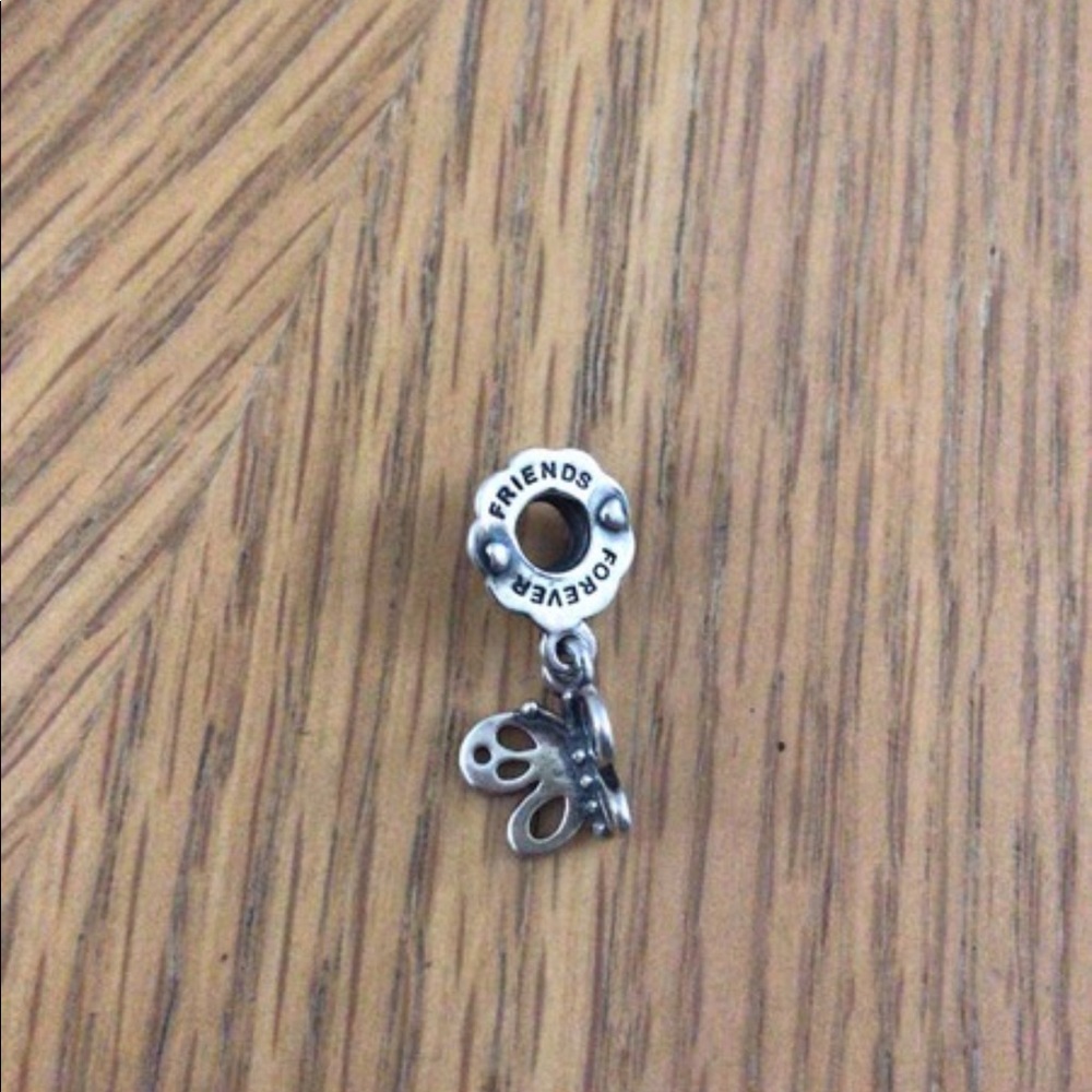 Pandora Best Friend Butterfly Charm